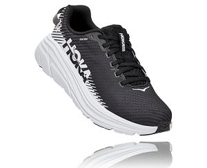 Hoka One One Rincon 2 Womens Road Running Shoes Black/White | AU-8134706